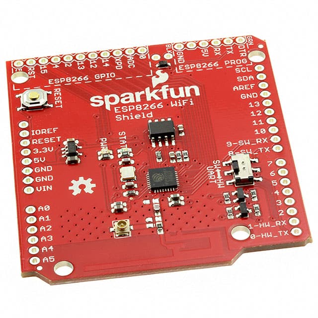 WRL-13287 SparkFun Electronics                                                                    WIFI SHIELD - ESP8266