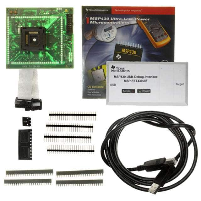 MSP-FET430U100 Texas Instruments                                                                    KIT PROG/DEBUG MSP430F 100PIN PZ