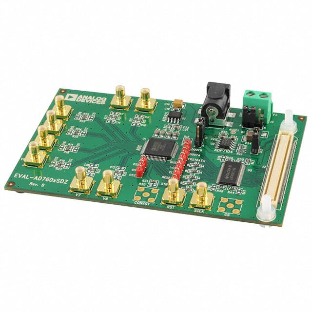 EVAL-AD7608SDZ Analog Devices Inc.                                                                    BOARD EVAL FOR AD7608