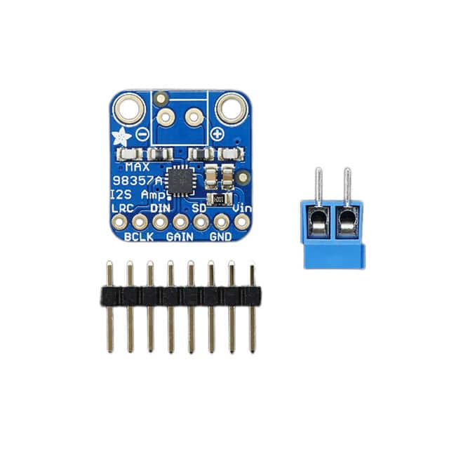 3006 Adafruit Industries LLC                                                                    MAX98357A I2S AMP BREAKOUT BOARD