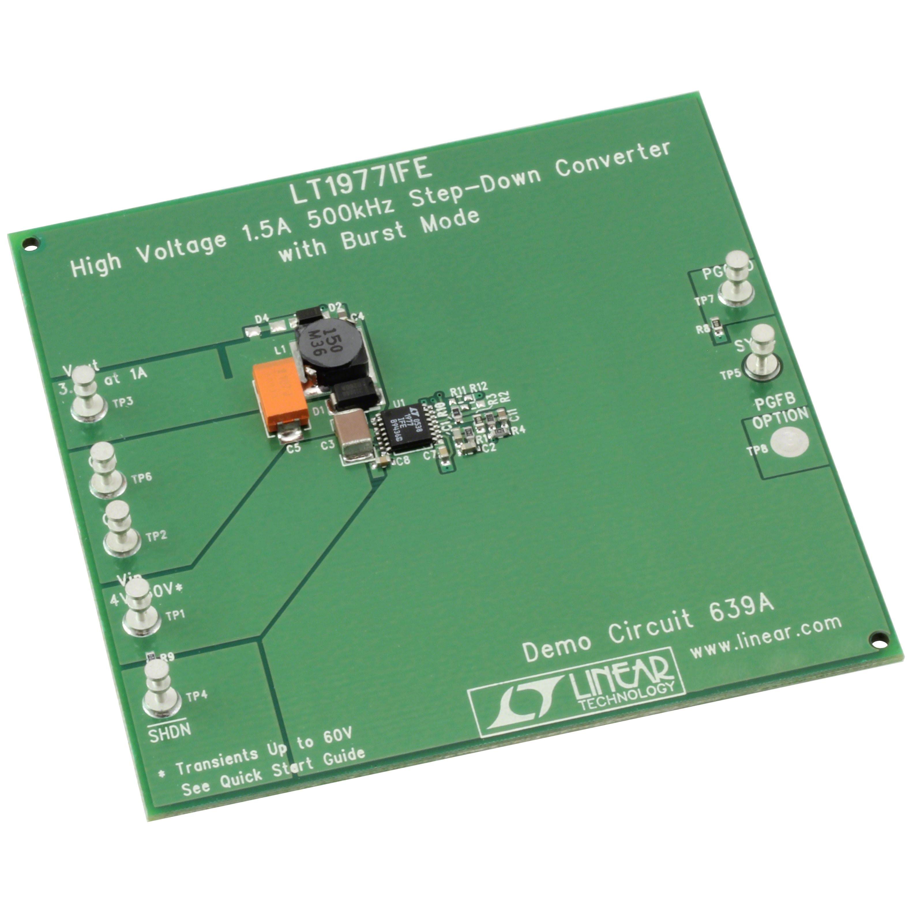 DC639A Linear Technology/Analog Devices                                                                    BOARD EVAL FOR LT1977IFE