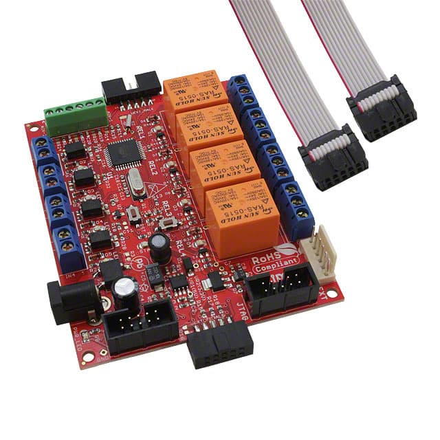 MOD-IO Olimex LTD                                                                    ATMEL ATMEGA16 RELAY MODULE