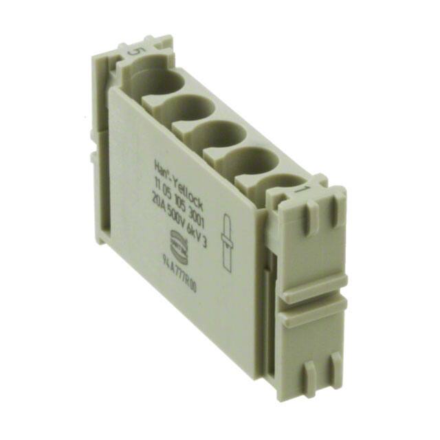 11051053001 HARTING                                                                    MODULE MALE 5POS CRIMP