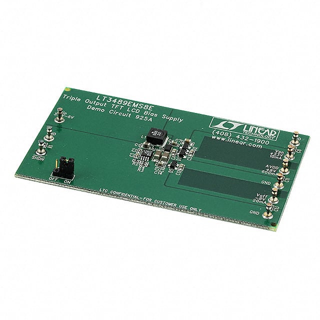 DC925A Linear Technology/Analog Devices                                                                    BOARD EVAL FOR LT3489EMS8E