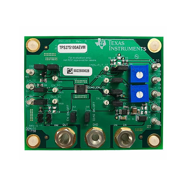 TPS27S100AEVM Texas Instruments                                                                    TPS27S100AEVM