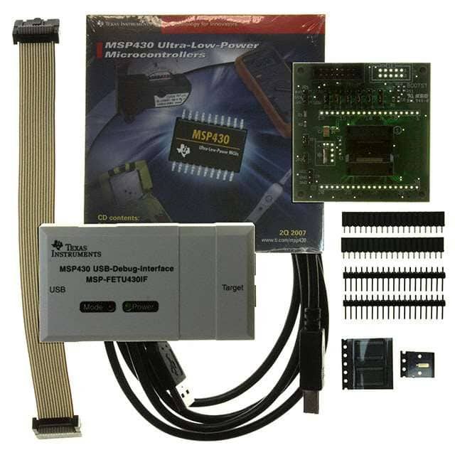 MSP-FET430U38 Texas Instruments                                                                    KIT MSP 430/PROGRAMMER 38PIN