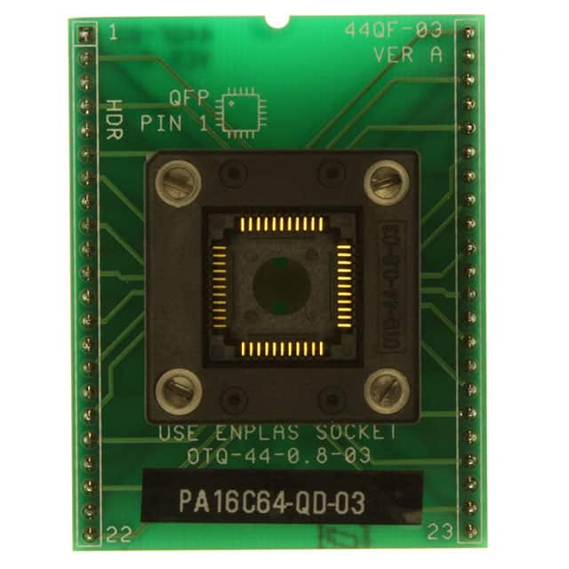 PA16C64-QD-03 Logical Systems Inc.                                                                    ADAPTER 44-TQFP TO 40-DIP