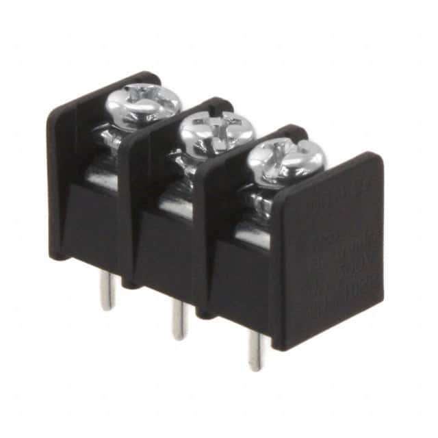 4DB-P108-03 TE Connectivity AMP Connectors                                                                    CONN BARRIER STRIP 3CIRC 0.325