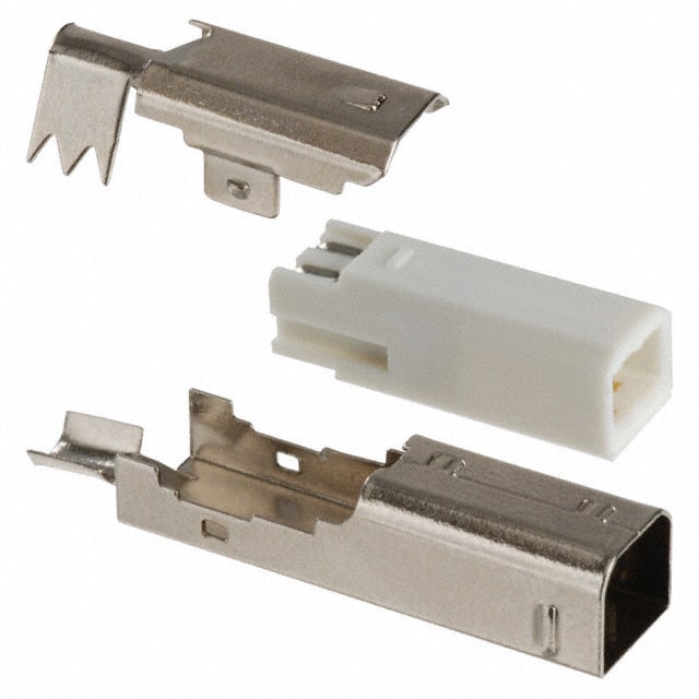 A-USBPB-R Assmann WSW Components                                                                    CONN PLUG USB B-MALE SOLDER