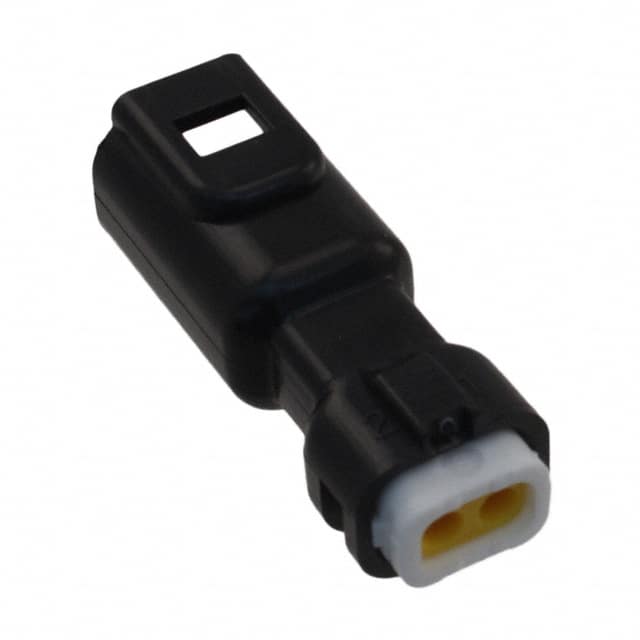 565-002-000-310 EDAC Inc.                                                                    CONN PLUG 2 WAY BLACK 22-28AWG