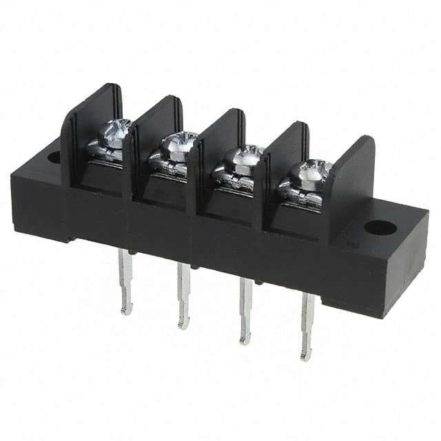 JC6-T208-04 TE Connectivity AMP Connectors                                                                    CONN BARRIER STRIP 4CIRC 0.375