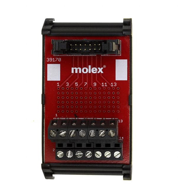 39170-1014 Molex, LLC                                                                    INTERFACE MOD HDR 14POS 12-26AWG