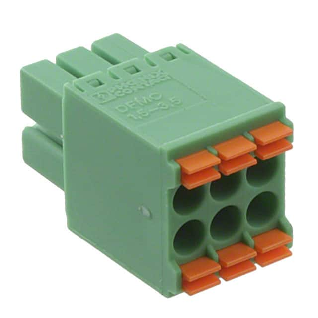 1790111 Phoenix Contact                                                                    TERM BLOCK PLUG 6POS STR 3.5MM