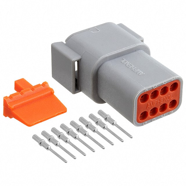ATM04-08PA-KT01 Amphenol Sine Systems Corp                                                                    ATM 8P KIT WEDGE & CONTACTS