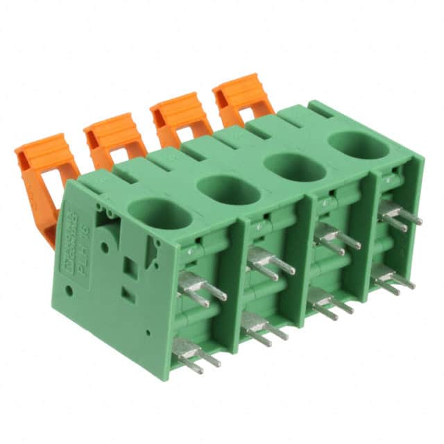 1770555 Phoenix Contact                                                                    PC TERM BLOCK 15MM 4POS GREEN