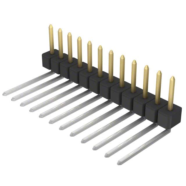 PBC12SBDN Sullins Connector Solutions                                                                    CONN HEADER .100 SINGL R/A 12POS