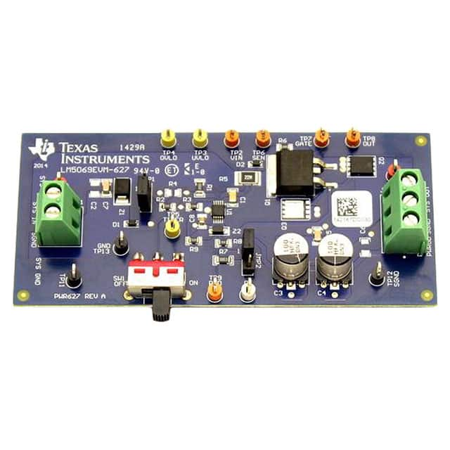 LM5069EVM-627 Texas Instruments                                                                    EVAL BOARD FOR LM5069