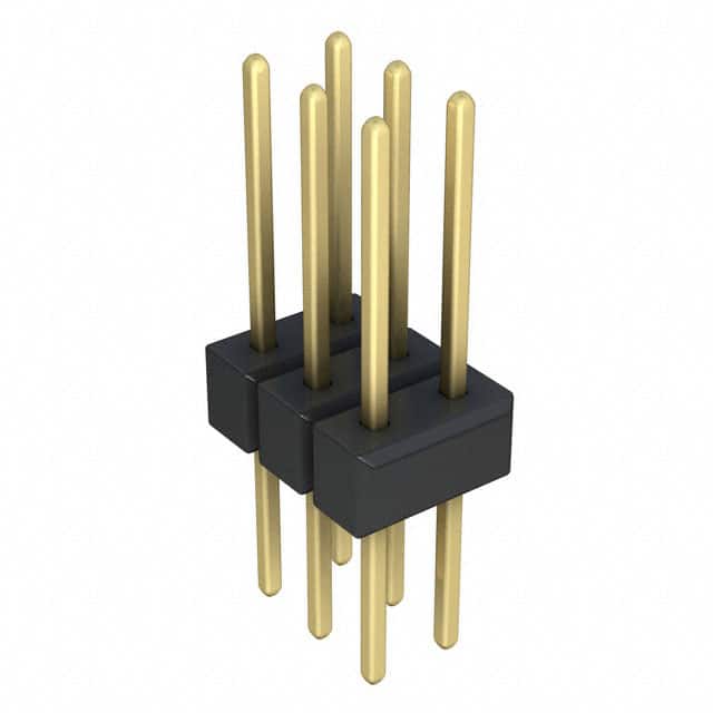 PBC03DFBN Sullins Connector Solutions                                                                    CONN HEADER .100 DUAL STR 6POS