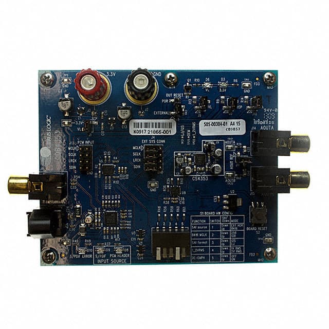 CDB4353 Cirrus Logic Inc.                                                                    BOARD EVAL FOR CS4353 DAC