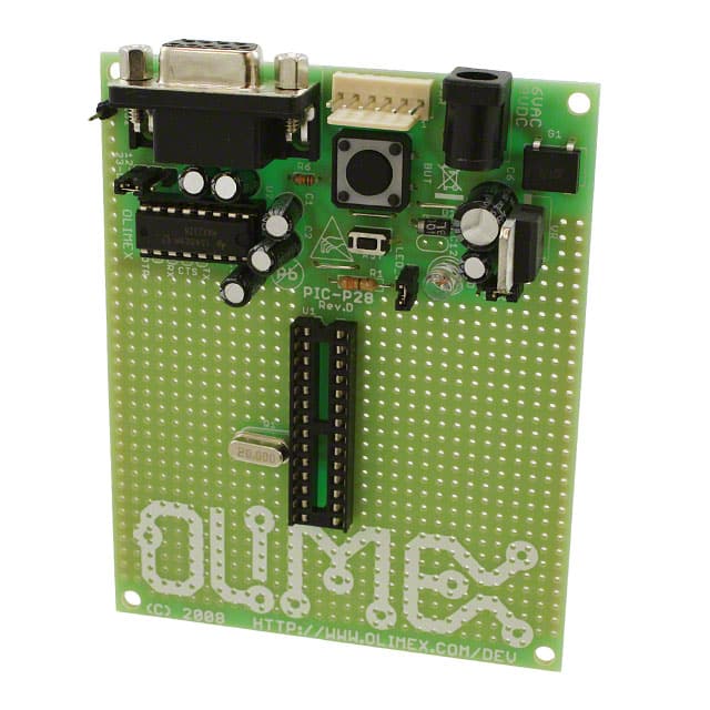 PIC-P28-20MHZ Olimex LTD                                                                    MICROCHIP 28 PIN PIC PROTO BOARD