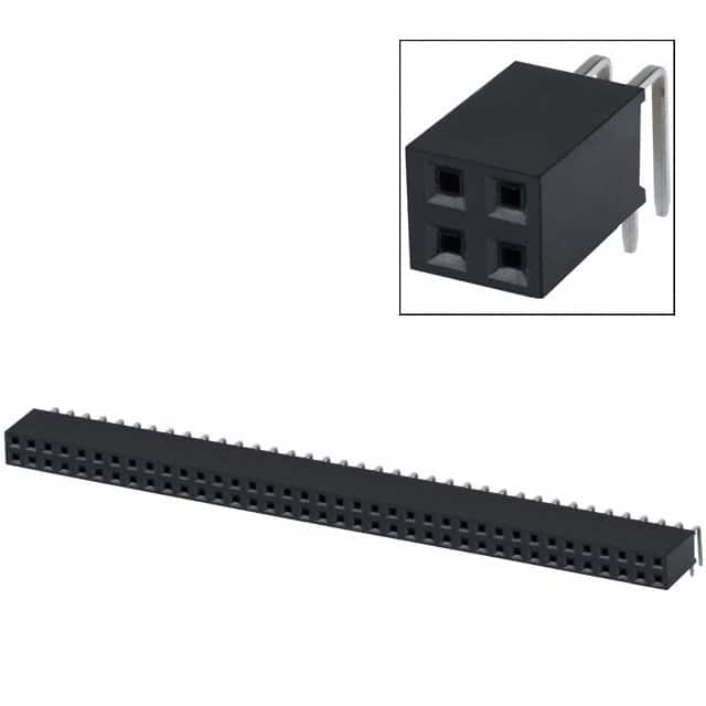 PPTC382LJBN Sullins Connector Solutions                                                                    CONN FEMALE 76POS DL .1