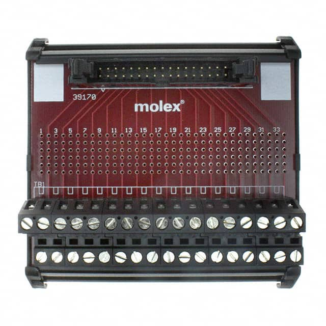 39170-1034 Molex, LLC                                                                    INTERFACE MOD HDR 34POS 12-26AWG