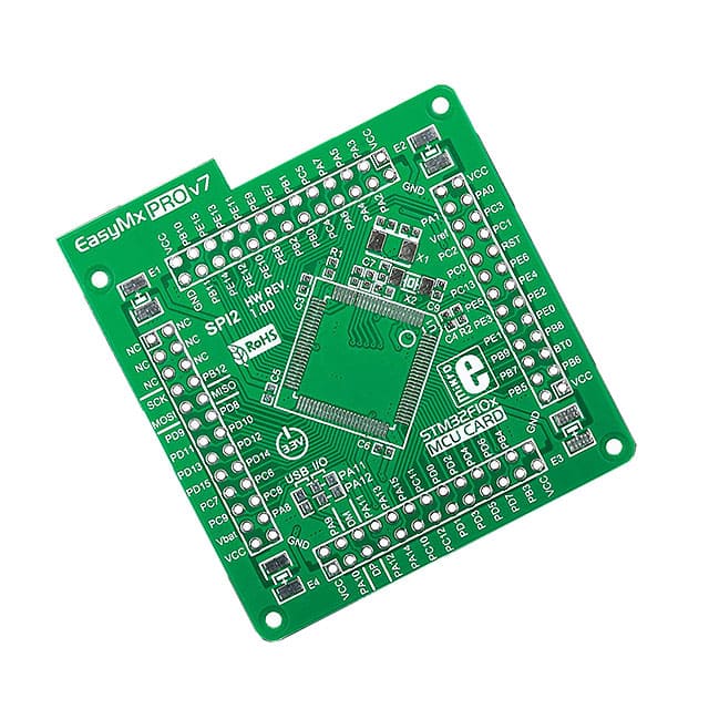 MIKROE-1109 MikroElektronika                                                                    MCUCARD BARE 100-TQFP STM32