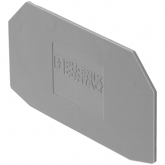 0321022 Phoenix Contact                                                                    END COVER GRAY