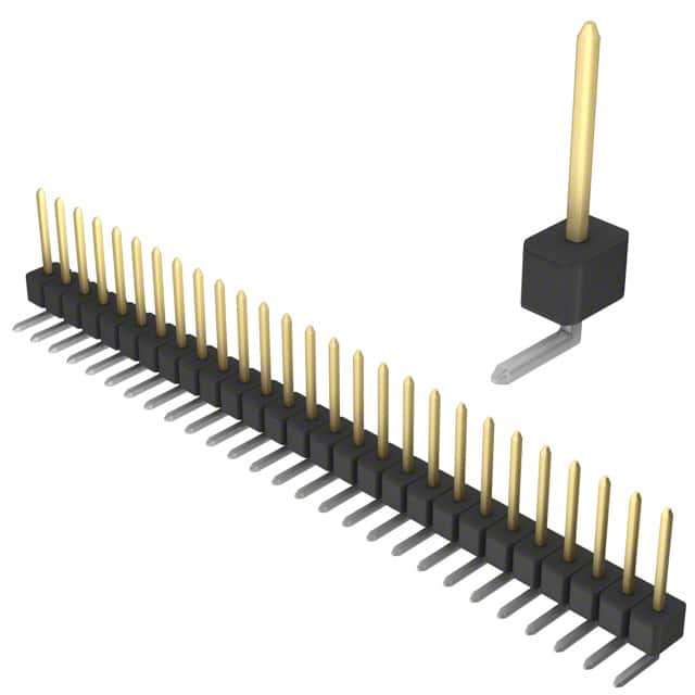 PBC27SGAN Sullins Connector Solutions                                                                    CONN HEADER .100 SINGL R/A 27POS