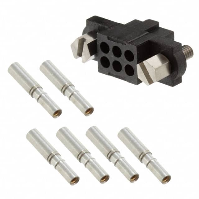 M80-4610642 Harwin Inc.                                                                    DIL FEMALE SMALL BORE CRIMP CONN