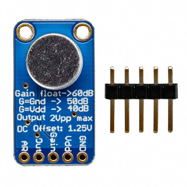 1713 Adafruit Industries LLC                                                                    EVAL BOARD FOR MAX9814