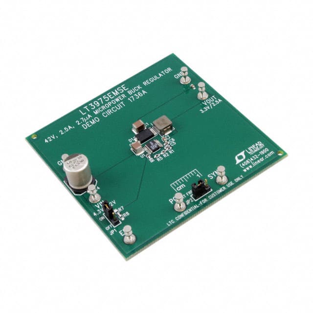 DC1736A Linear Technology/Analog Devices                                                                    EVAL BOARD BUCK REG LT3975