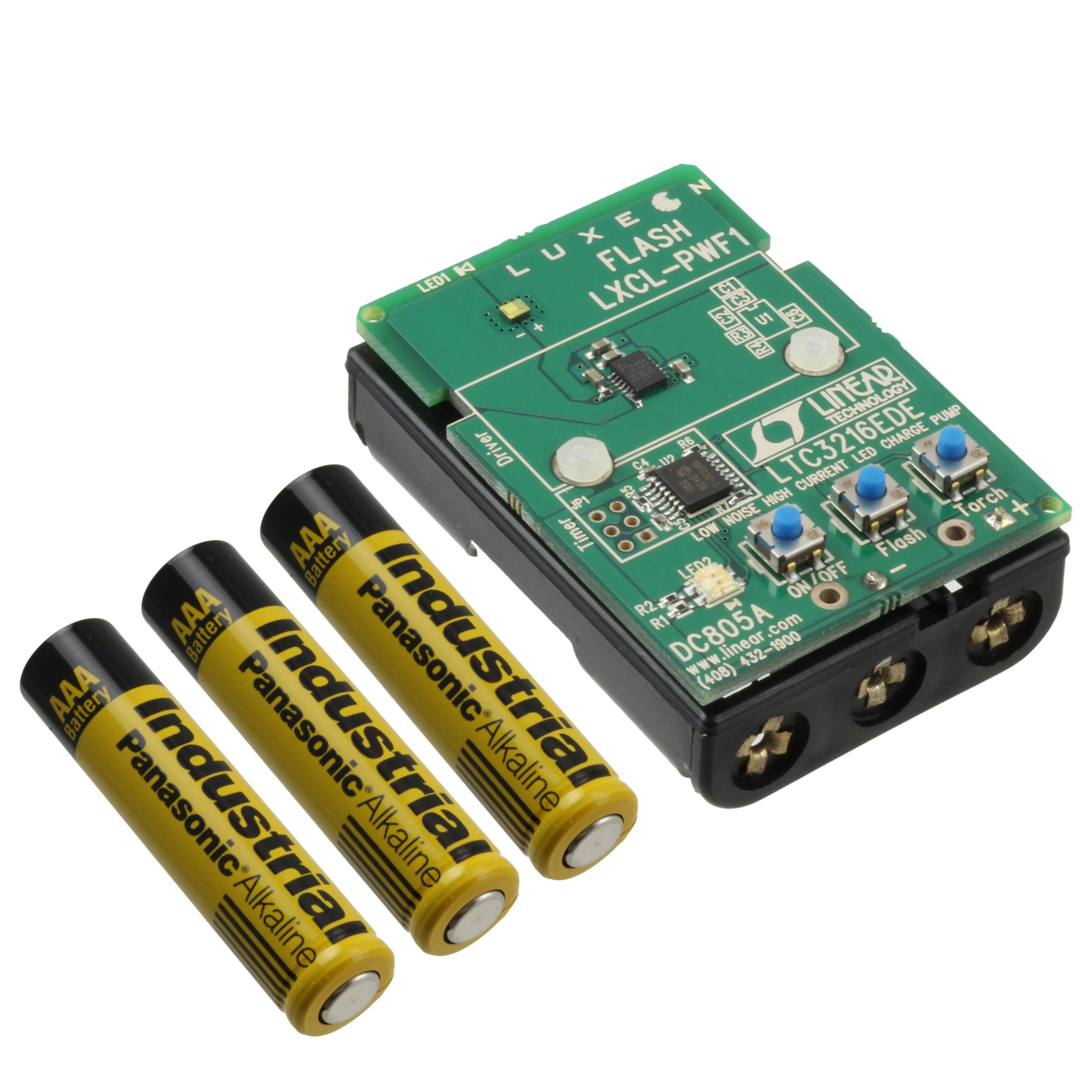 DC805A Linear Technology/Analog Devices                                                                    BOARD EVAL FOR LTC3216EDE