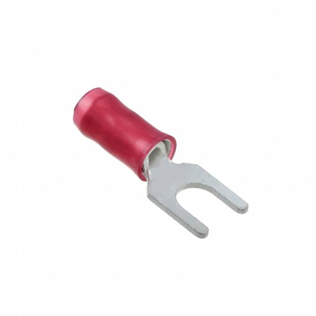 130516 TE Connectivity AMP Connectors                                                                    CONN SPADE TERM 16-22AWG M4 RED