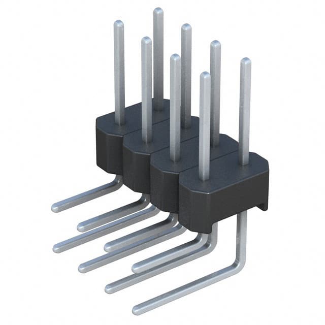 PEC04DBBN Sullins Connector Solutions                                                                    CONN HEADER .100 DUAL R/A 8POS