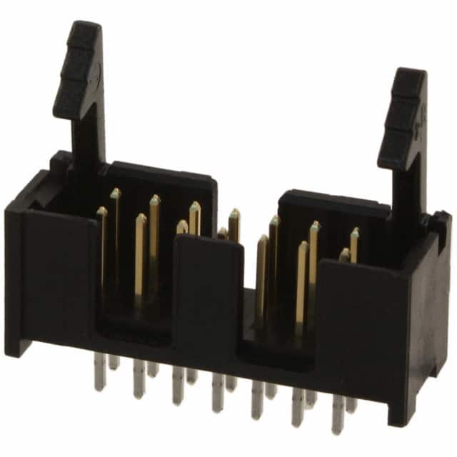 104313-2 TE Connectivity AMP Connectors                                                                    CONN HEADER LOPRO STR .100 14POS