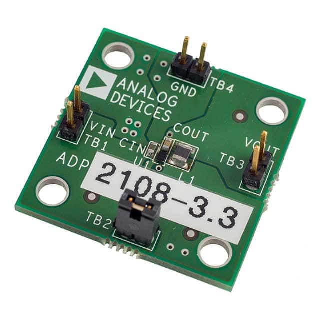 ADP2108-3.3-EVALZ Analog Devices Inc.                                                                    BOARD EVALUATION ADP2108 3.3V