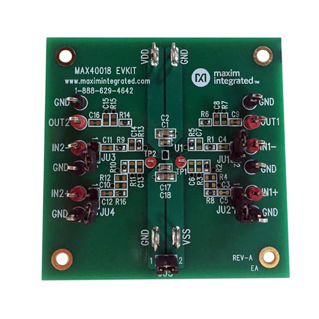 MAX40018EVKIT# Maxim Integrated                                                                    EVAL BOARD FOR MAX40018