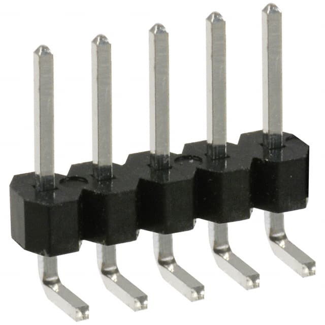 PEC05SBAN Sullins Connector Solutions                                                                    CONN HEADER .100 SINGL R/A 5POS