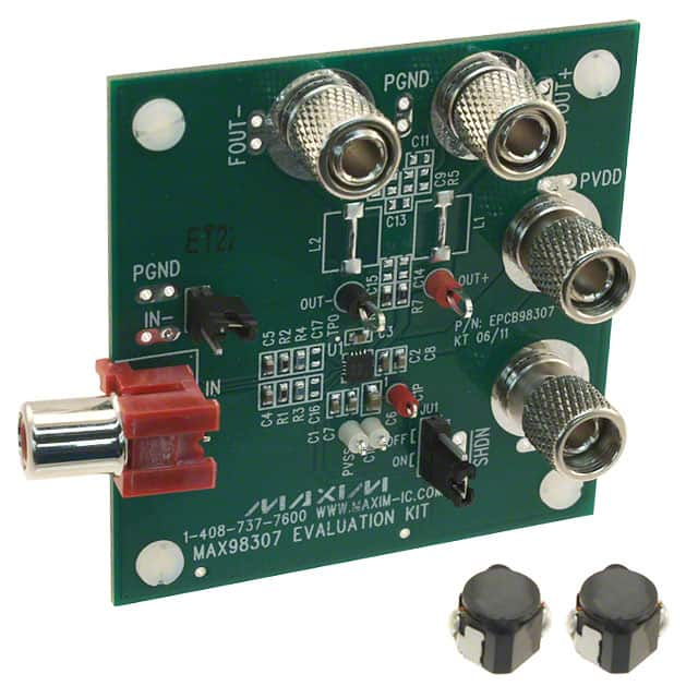 MAX98307EVKIT# Maxim Integrated                                                                    KIT EVAL FOR MAX98307