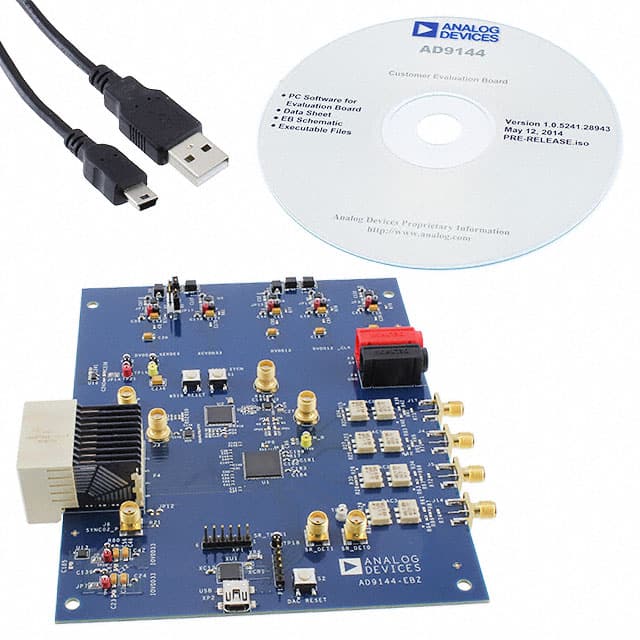 AD9144-EBZ Analog Devices Inc.                                                                    EVAL BOARD FOR AD9144