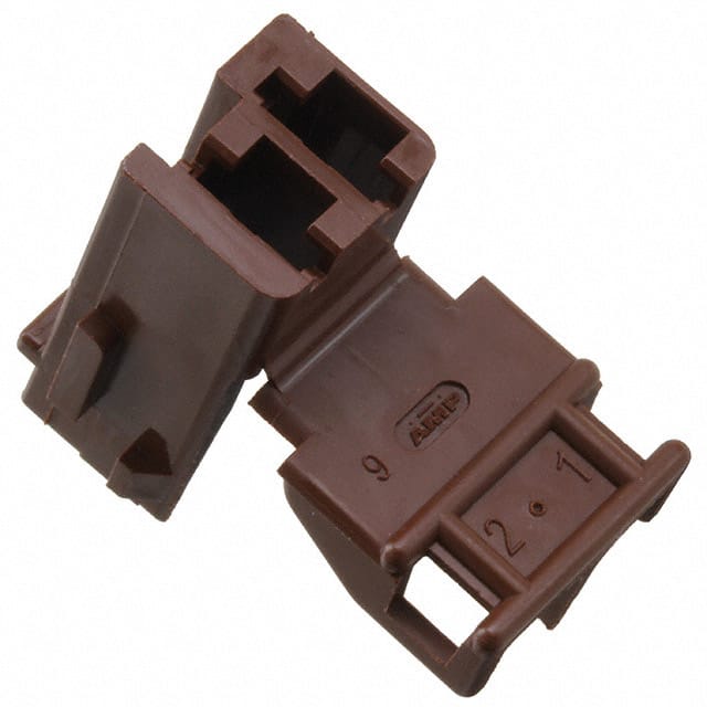 142680-1 TE Connectivity AMP Connectors                                                                    CONN RCPT HSG 0.197 2POS BROWN