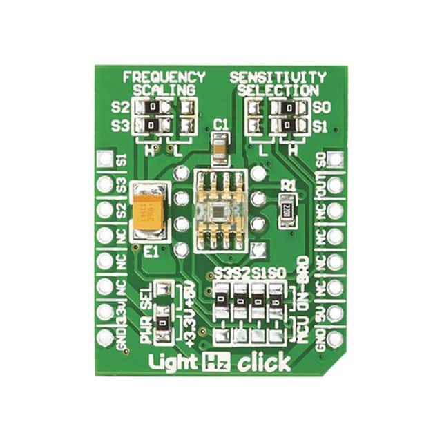 MIKROE-990 MikroElektronika                                                                    BOARD ACCY LIGHTHZ CLICK