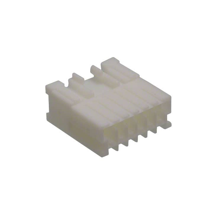 316090-1 TE Connectivity AMP Connectors                                                                    2.5 SIGNAL D/LOCK CAP HSG 6P