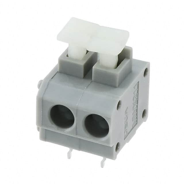 2834095-1 TE Connectivity AMP Connectors                                                                    5.0MM SIDE ENTRY MSC 2P_GY