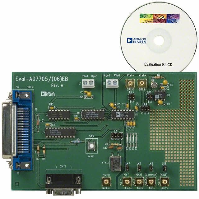 EVAL-AD7705EBZ Analog Devices Inc.                                                                    BOARD EVALUATION FOR AD7705