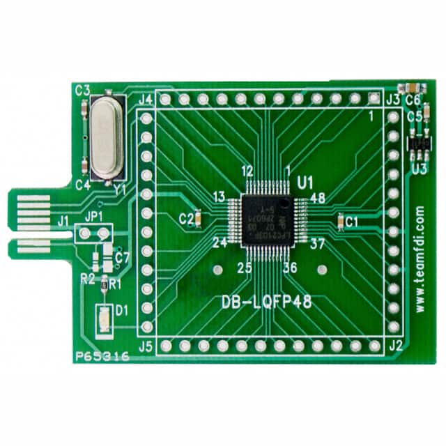 DB-LQFP48-LPC2103 Future Designs Inc.                                                                    BOARD FOR LPC2103 48-LQFP