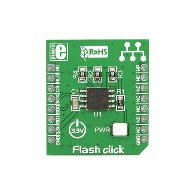 MIKROE-1199 MikroElektronika                                                                    BOARD FLASH CLICK