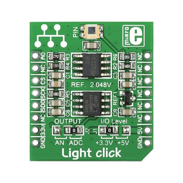 MIKROE-1424 MikroElektronika                                                                    BOARD LIGHT CLICK