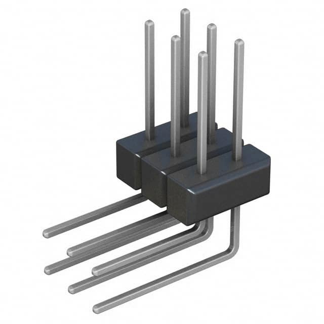 PEC03DBCN Sullins Connector Solutions                                                                    CONN HEADER .100 DUAL R/A 6POS